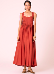 Erato Pleated Dress