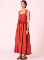 Erato Pleated Dress