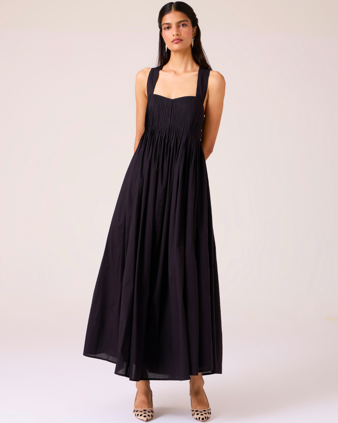 Erato Pleated Dress