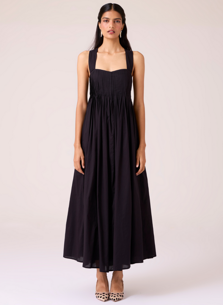 Erato Pleated Dress