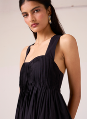 Erato Pleated Dress