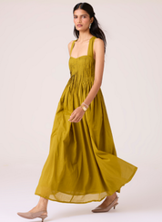 Erato Pleated Dress