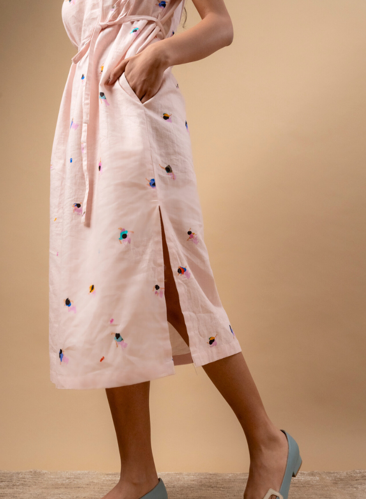 Erna Printed Dress