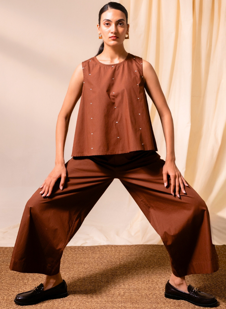 Ether Sleeveless Top Set