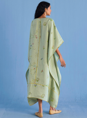 Eva Floral Kaftan Dress