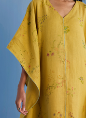 Eva Floral Kaftan Dress