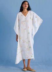 Eva Floral Kaftan Dress