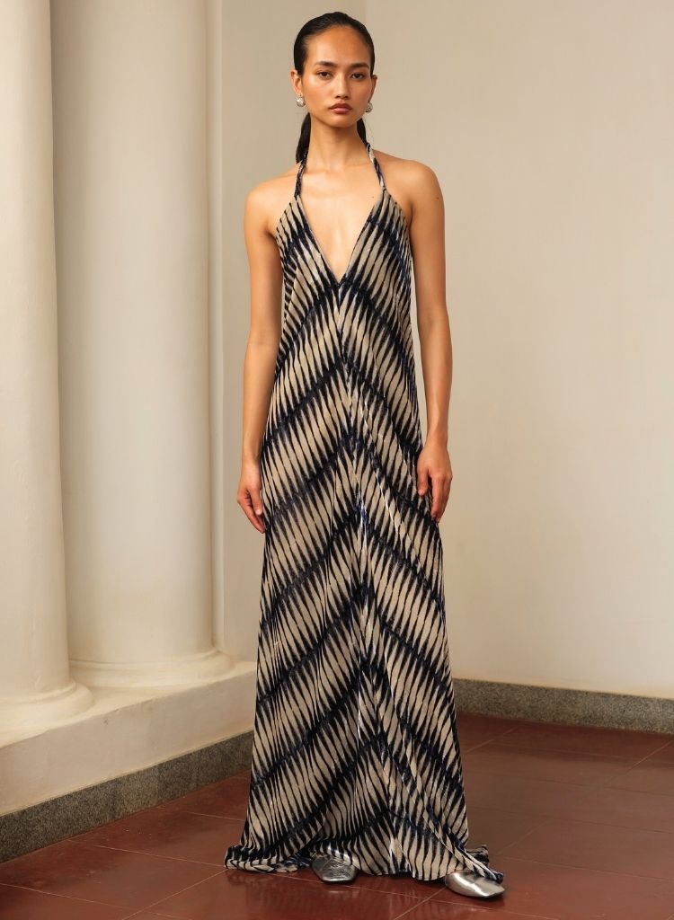 Velvet Evening Dress