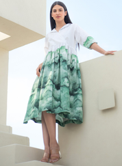 Evoke Cuban Collar Dress