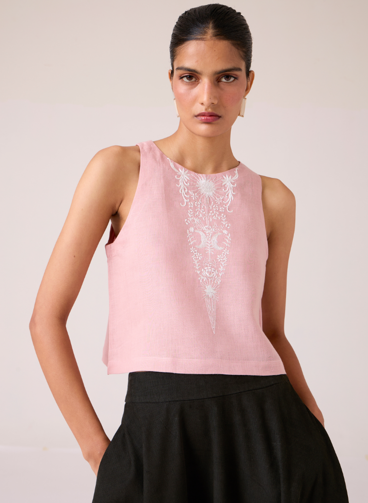 Evora Embroidered Top