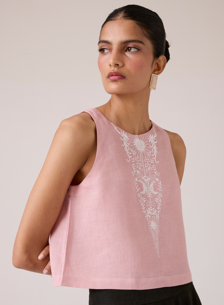 Evora Embroidered Top