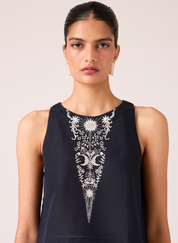 Evora Embroidered Top