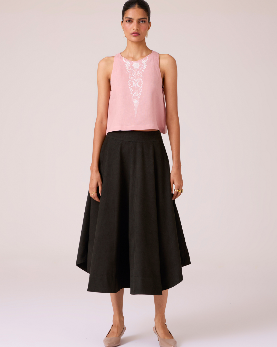 Evora Embroidered Top