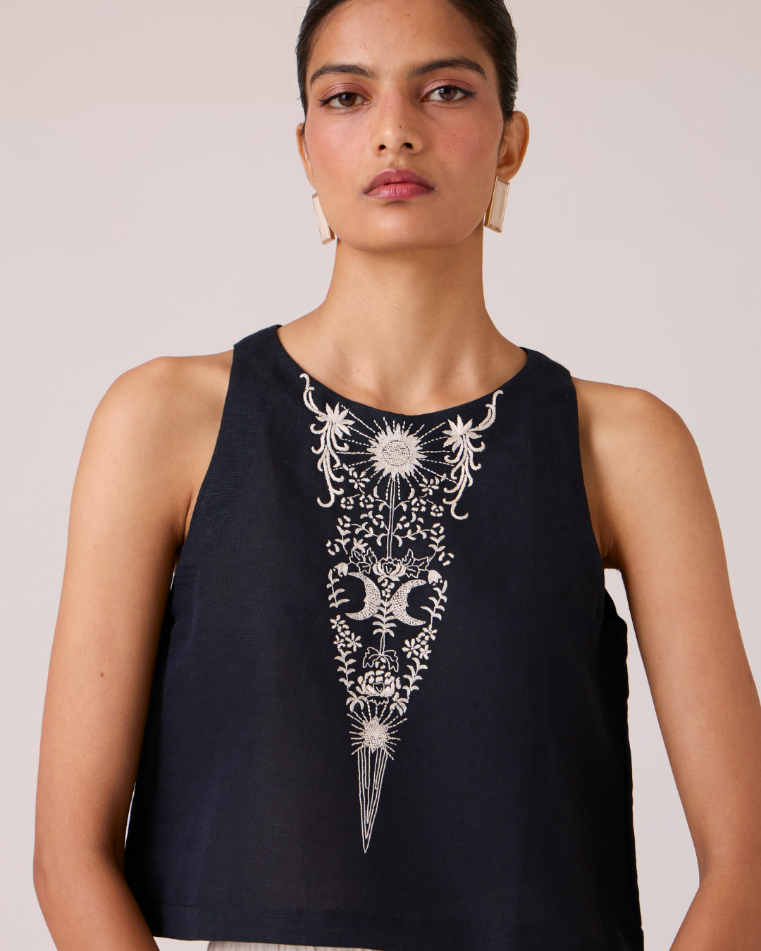 Evora Embroidered Top