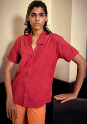 Extended Collar Shirt