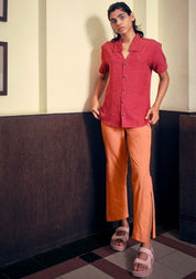 Extended Collar Shirt