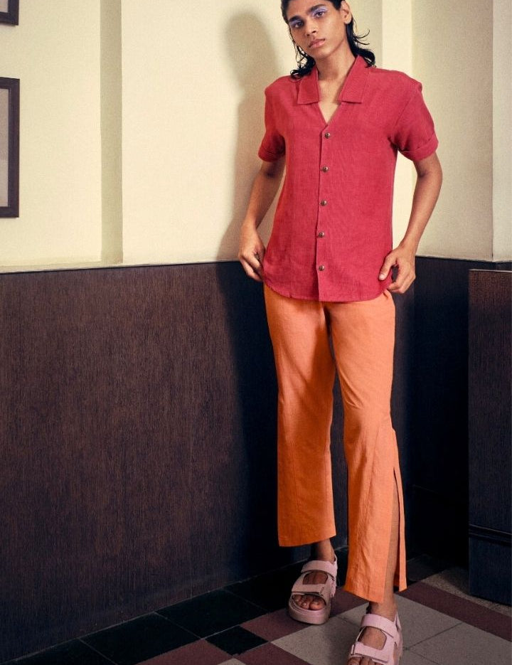 Extended Collar Shirt