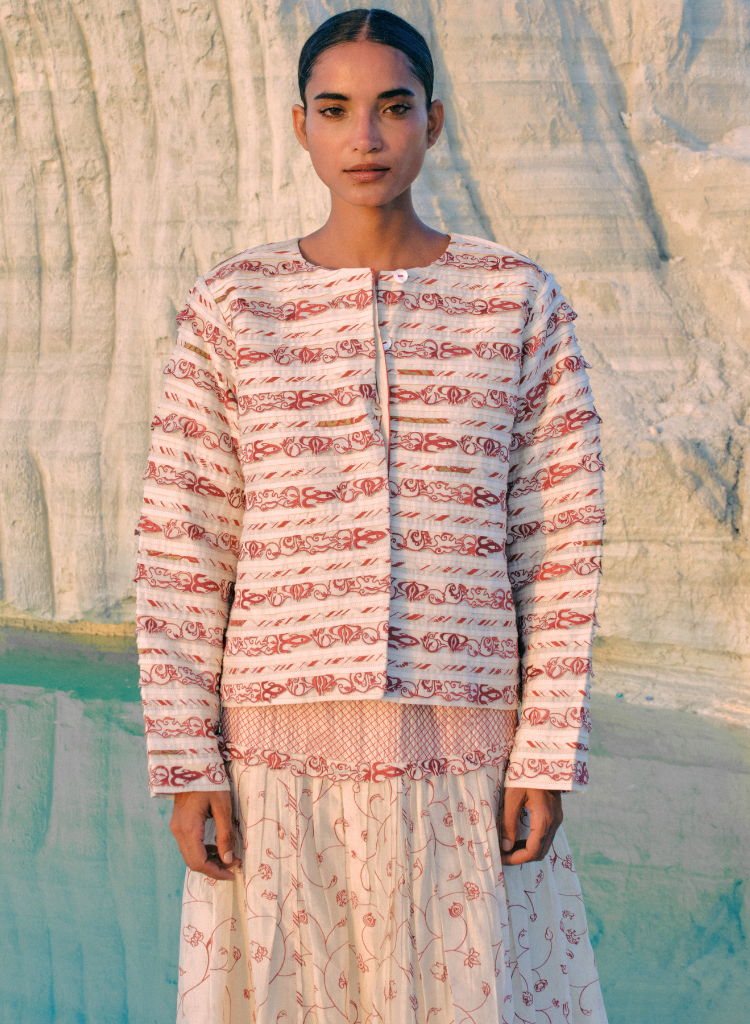 Fable Collarless Jacket