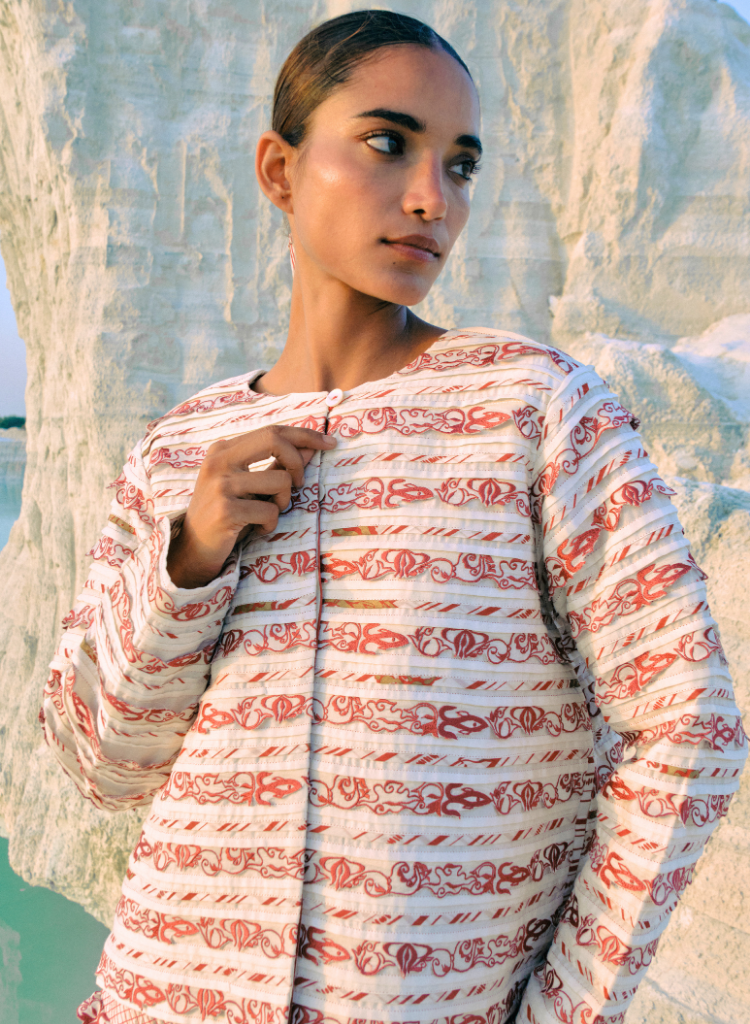 Fable Collarless Jacket