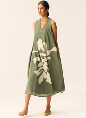 Faded Herb Dress