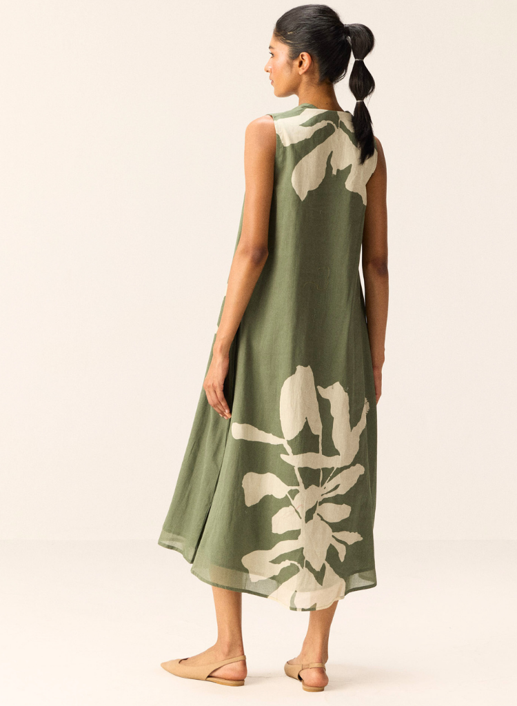 Faded Herb Dress