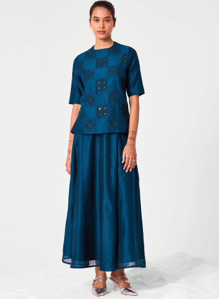 Falak Embroidered Set