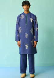 Farhan Block Printed Kurta