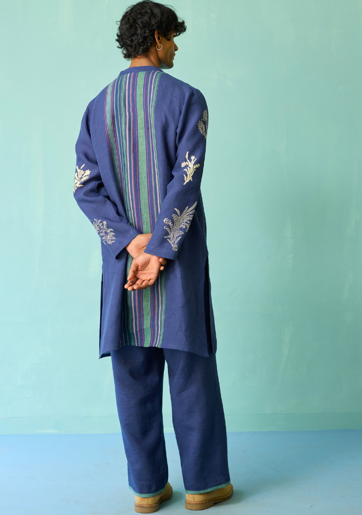 Farhan Block Printed Kurta