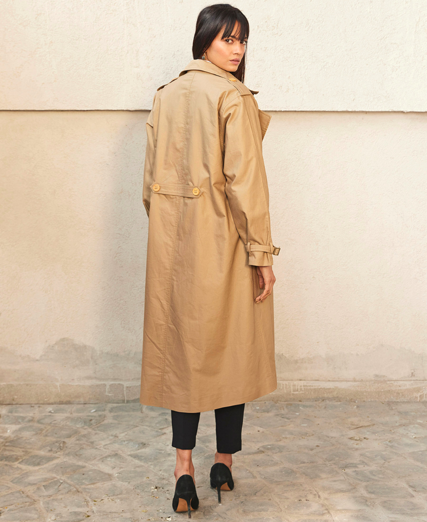 Fawn Trench Coat