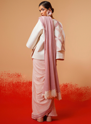 Fern Flora Saree Set