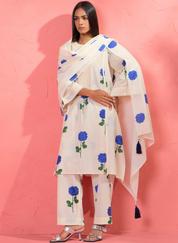 Fi Rose Dupatta
