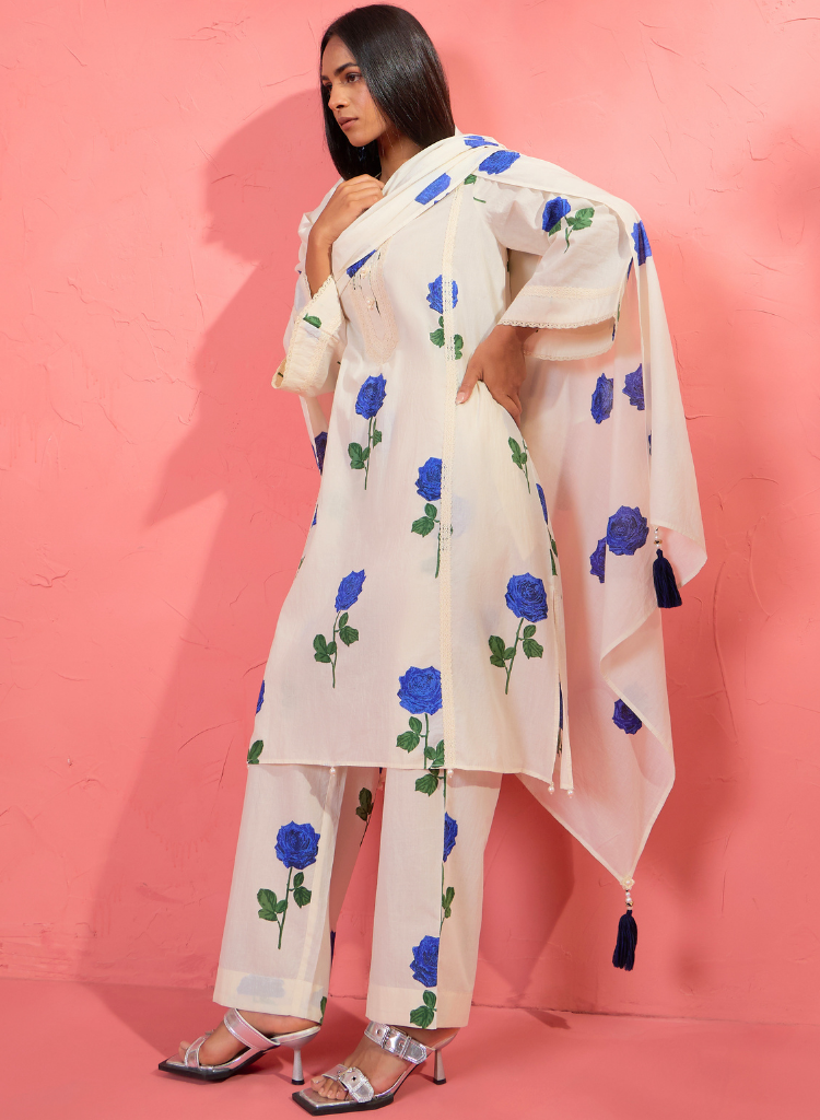 Fi Rose Dupatta