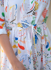 Filora Drawstring Dress