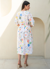 Filora Drawstring Dress