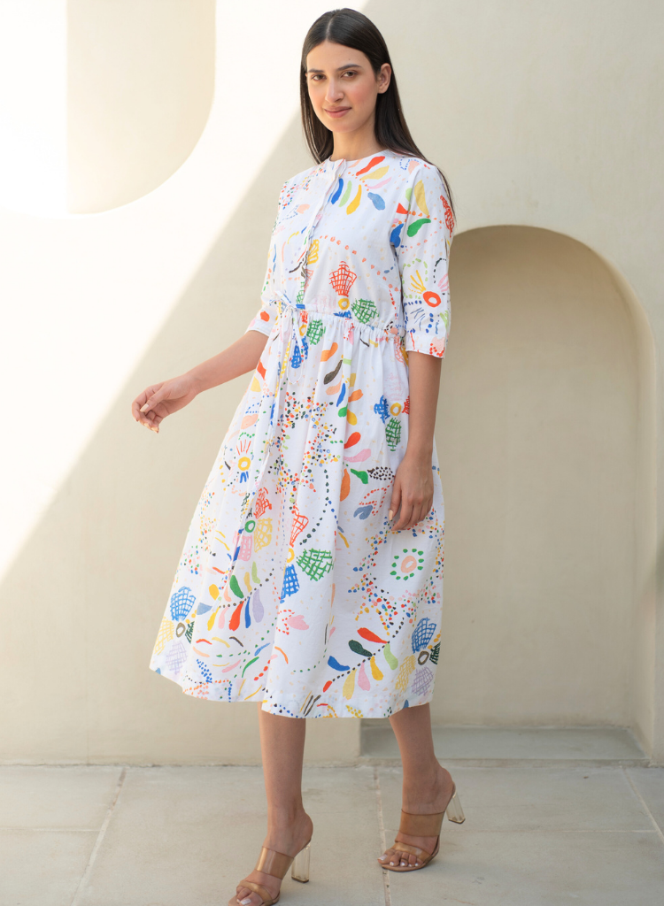 Filora Drawstring Dress