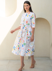 Filora Drawstring Dress