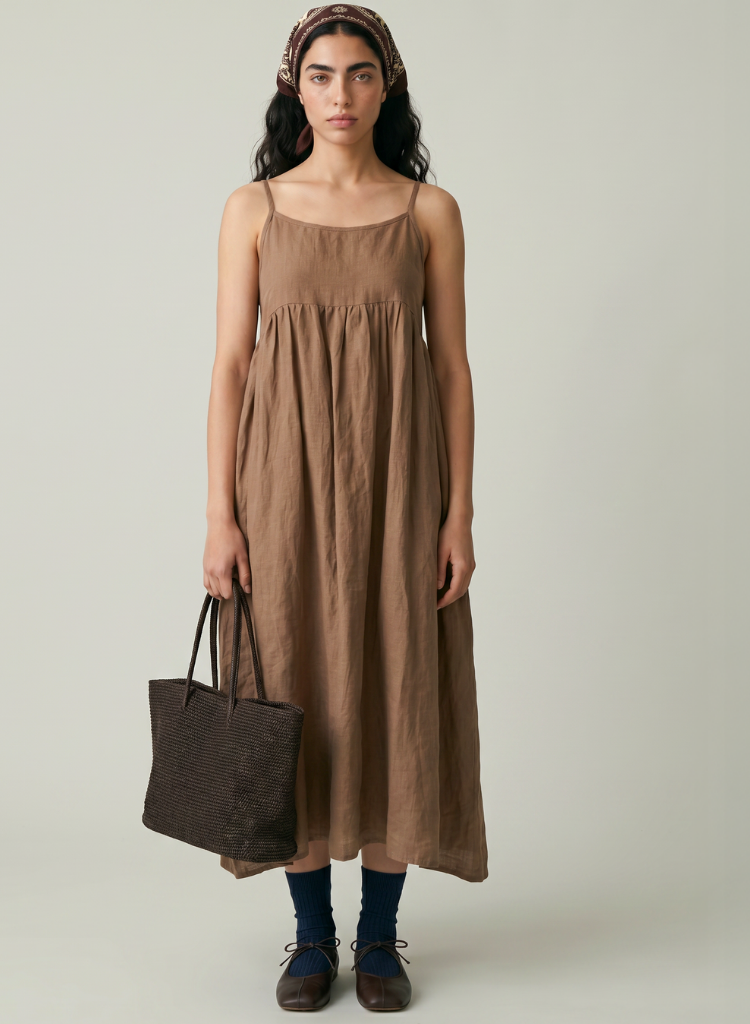 First Morning Cocoa Dress