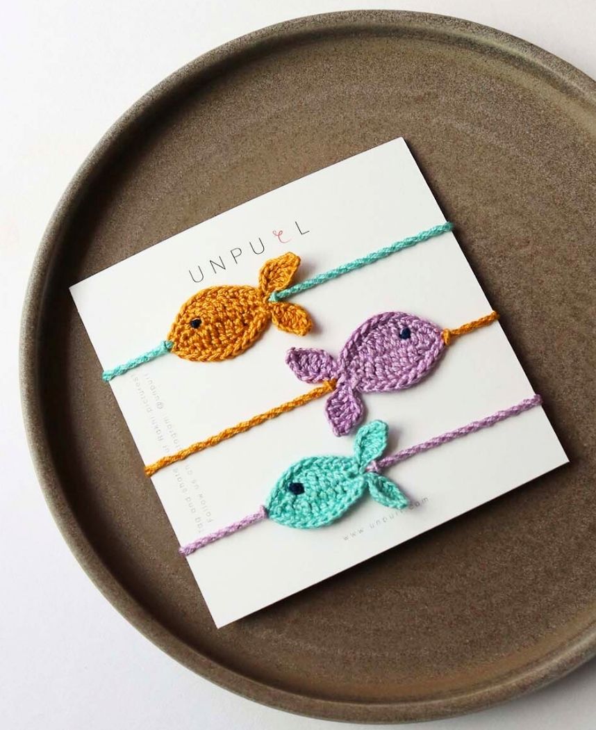 Swimming Fishes Rakhi Set