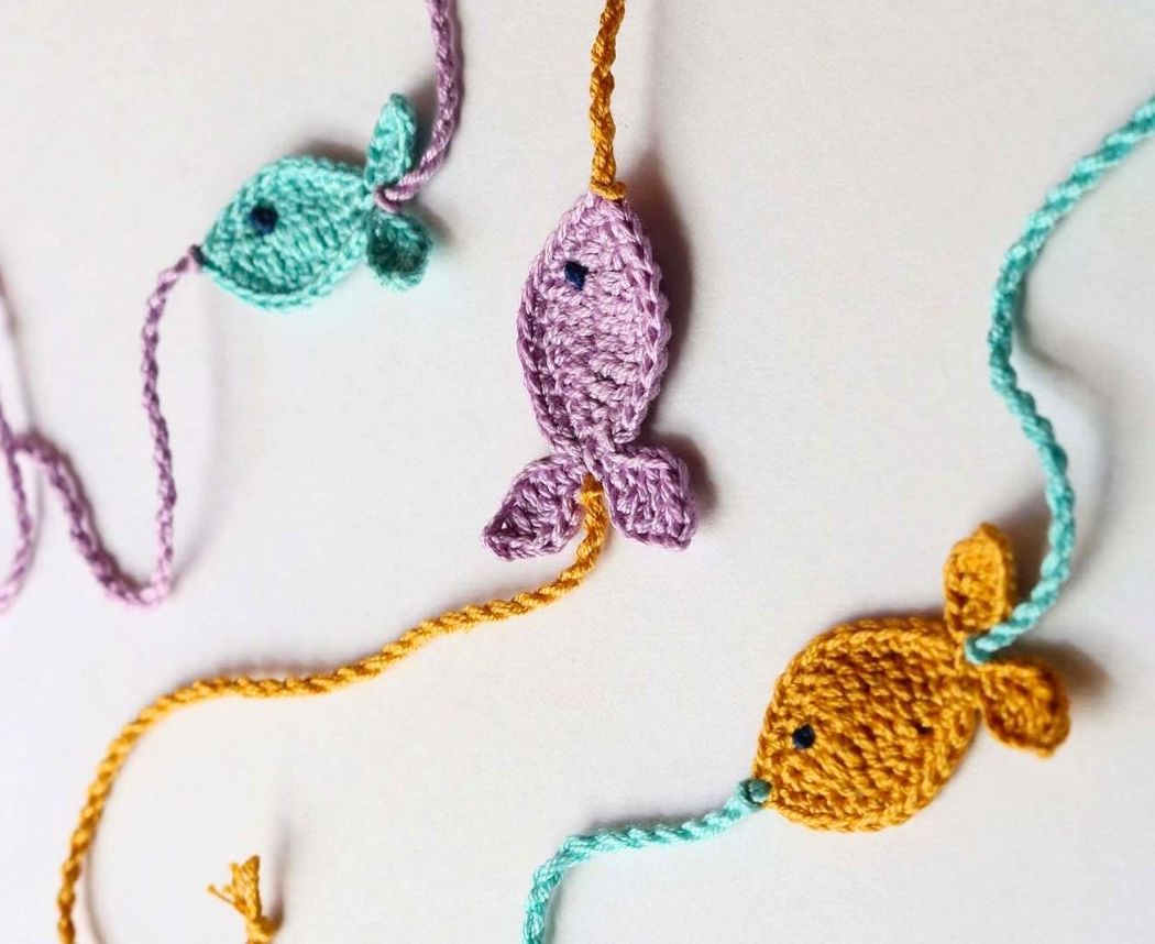 Swimming Fishes Rakhi Set