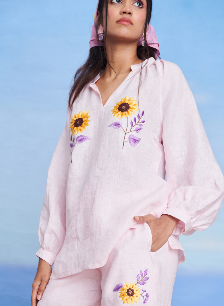 Fleur Billow Shorts Set