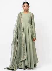 Floating Heart Anarkali Set