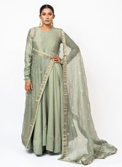 Floating Heart Anarkali Set