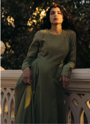 Floating Heart Anarkali Set