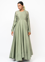 Floating Heart Anarkali Set