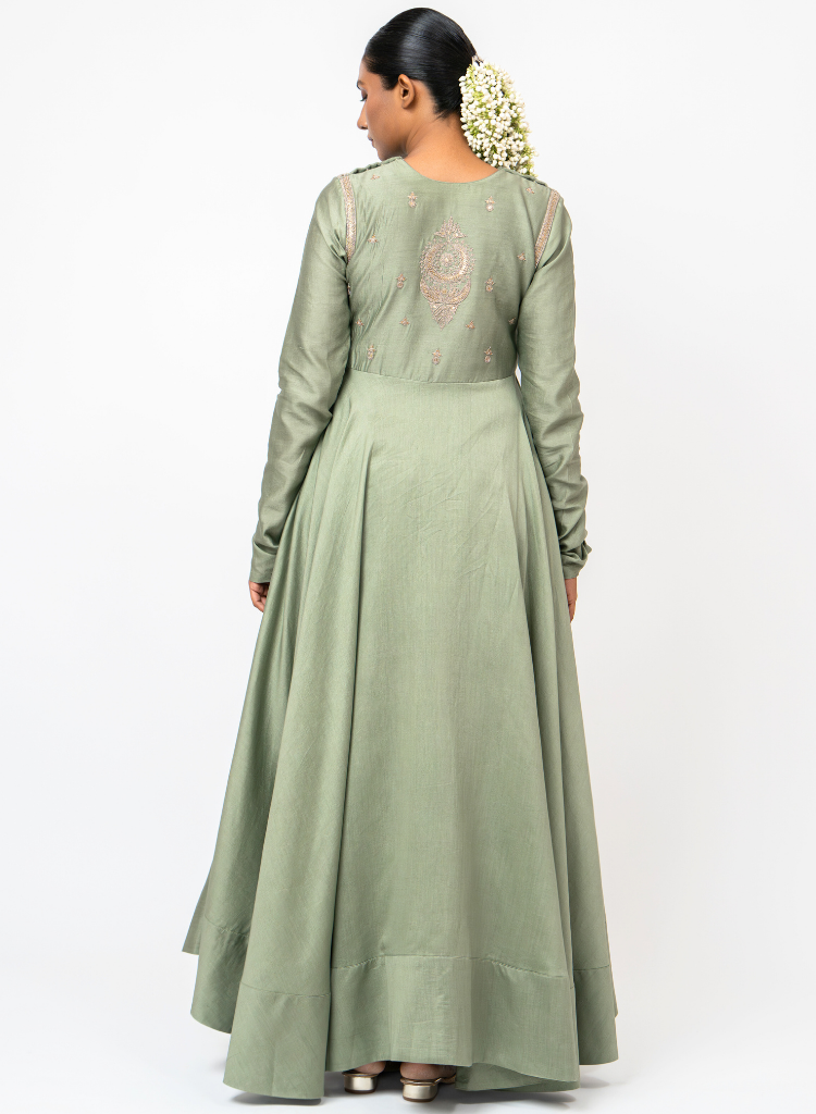 Floating Heart Anarkali Set