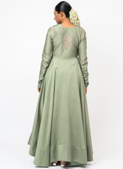 Floating Heart Anarkali Set