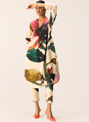 Flora Splash Kurta Set