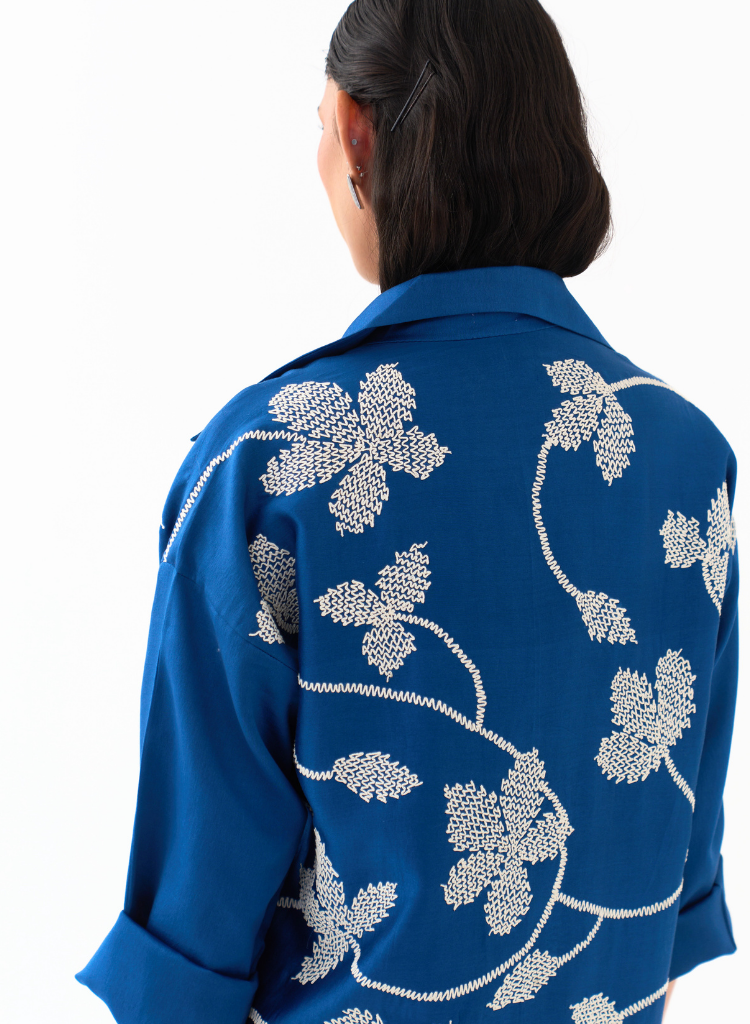 Floral Emb Overlay