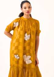 Floral Bottom Frill Dress