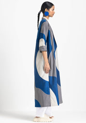 Floral Appliqué Jacket Set